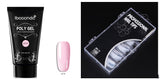 Painless And Rapid Extension Of Crystal Glue 100-piece Boxed With Scaled Nail Crystal